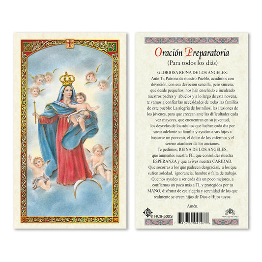 En Santa Maria del Monte nuestra meta es evangelizar y nuestros productos nos ayudan a hacerlo, por eso te presentamos esta estampita de La Reina de Los Ángeles en nuestra sección  de oraciones, novenas y devociones. Disfrútala y ayúdanos a  llevar el mensaje de Cristo.  Nuestros productos hablan por sí solos