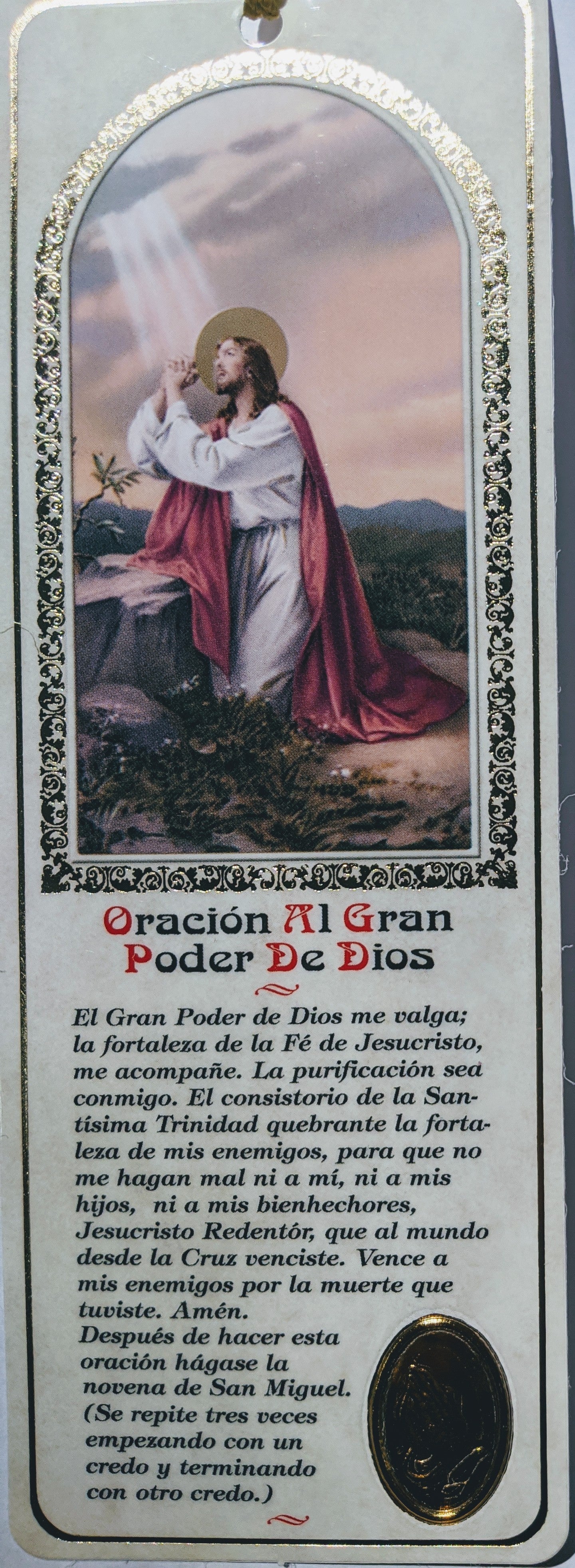 Oración al gran poder de Dios - I Said Prayer for you today /Separador /Bookmark
