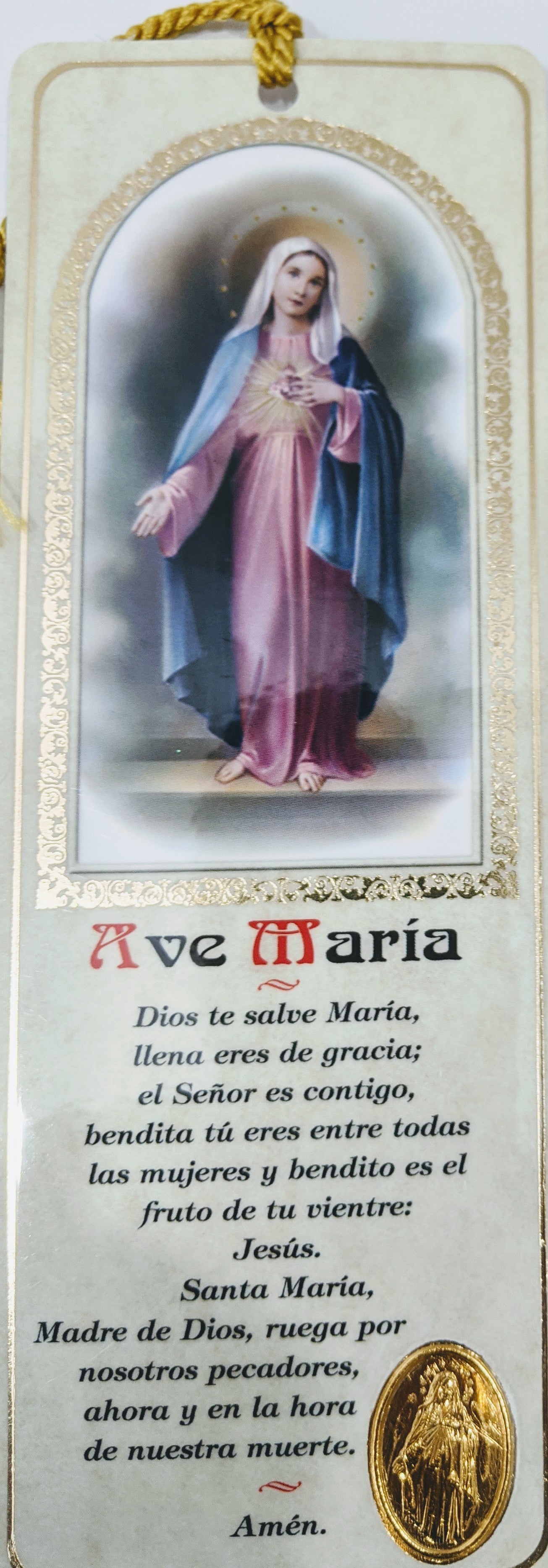 Ave Maria/Hail Mary/Bookmark