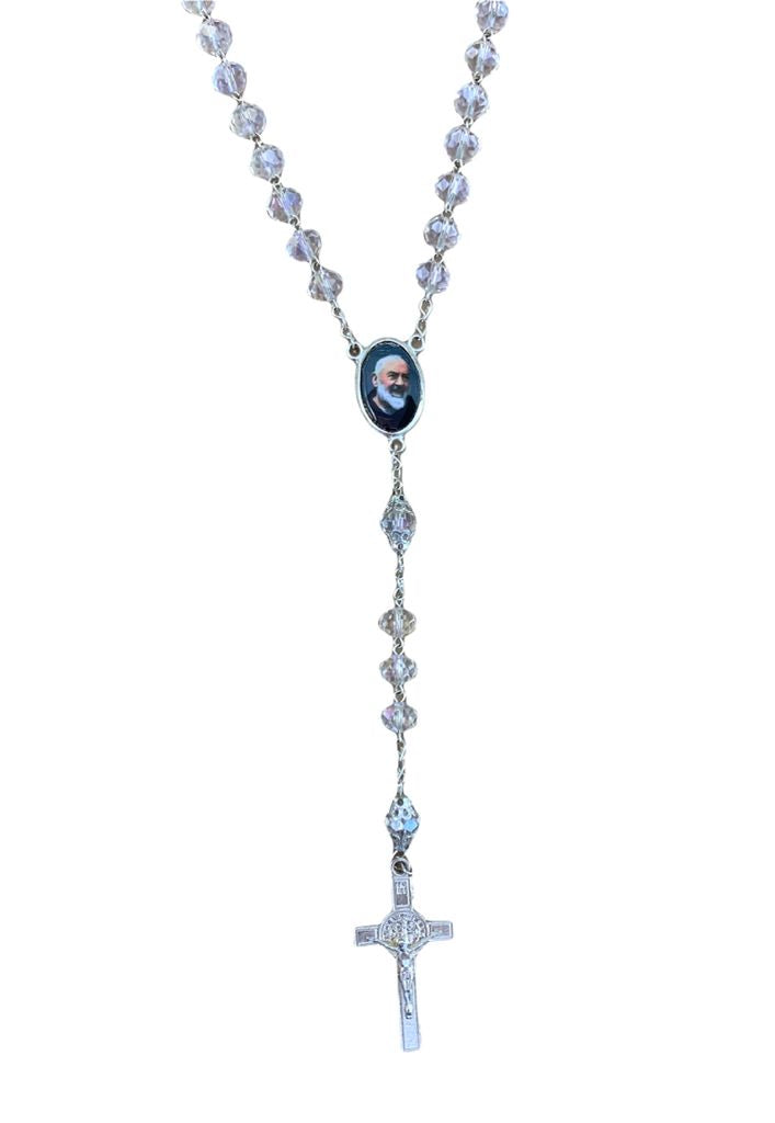 Rosario Virgen de Guadalupe /cristalino