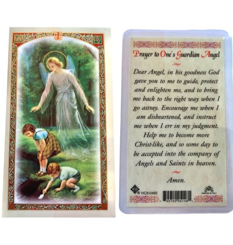 Angel de la Guarda /Guardian Angel - Estampa/Holy card
