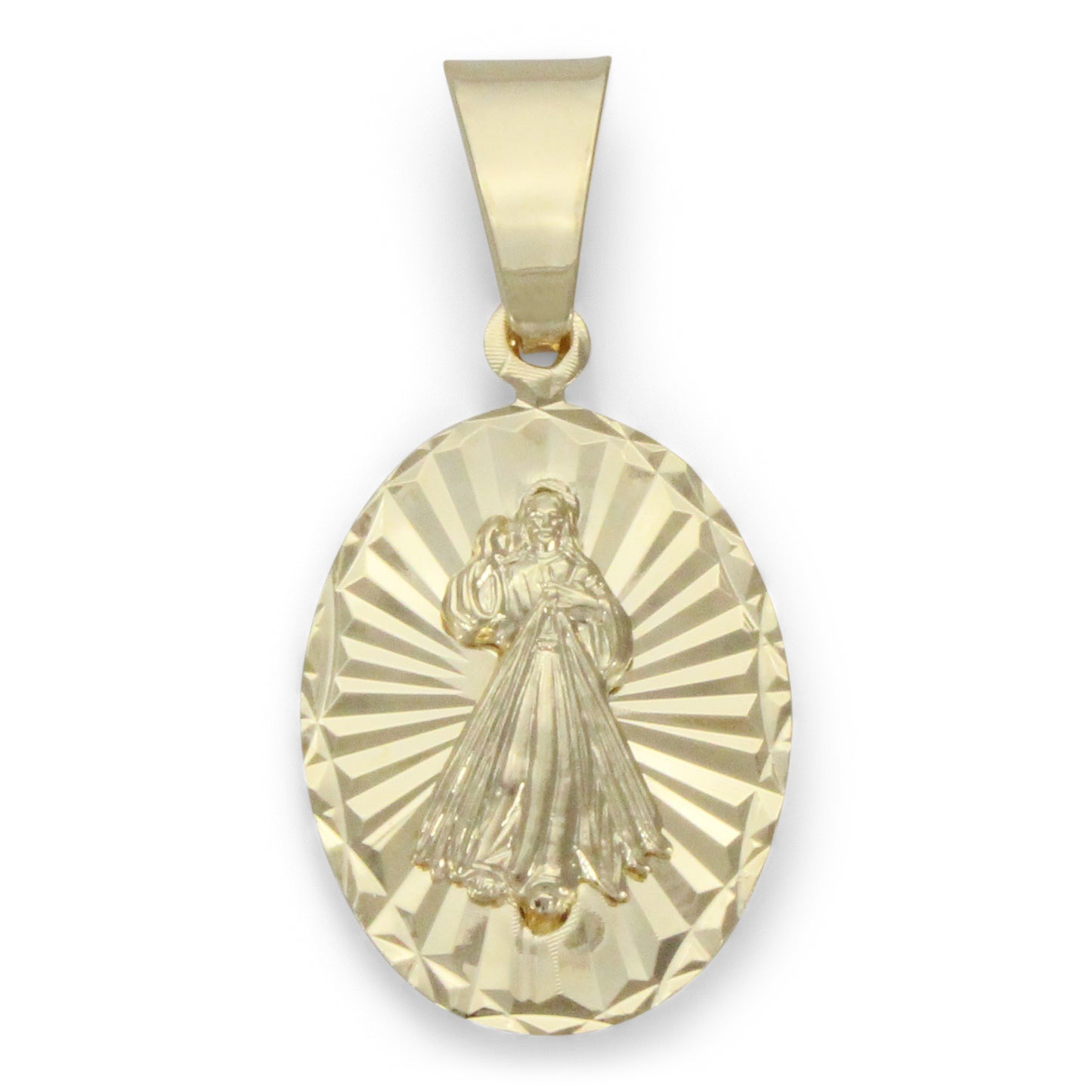 Gimnasio Síguenos Privilegio Medalla Señor de la Misericordia en chapa de oro italiano 14K | SMM – Santa  Maria del Monte