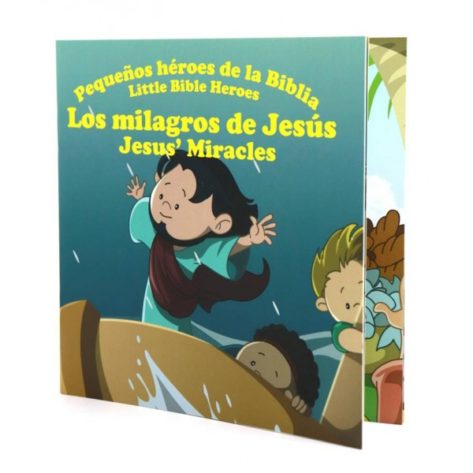  In Santa Maria del Monte our goal is to evangelize and our products help us to do so, that is why we present you this book "The Miracles of Jesus" which through them there was a lot of conversions.Short Bible stories for young children of all ages.Enjoy it and help us carry the message of Christ.Be part of our Mission!  Our products speak for themselves.