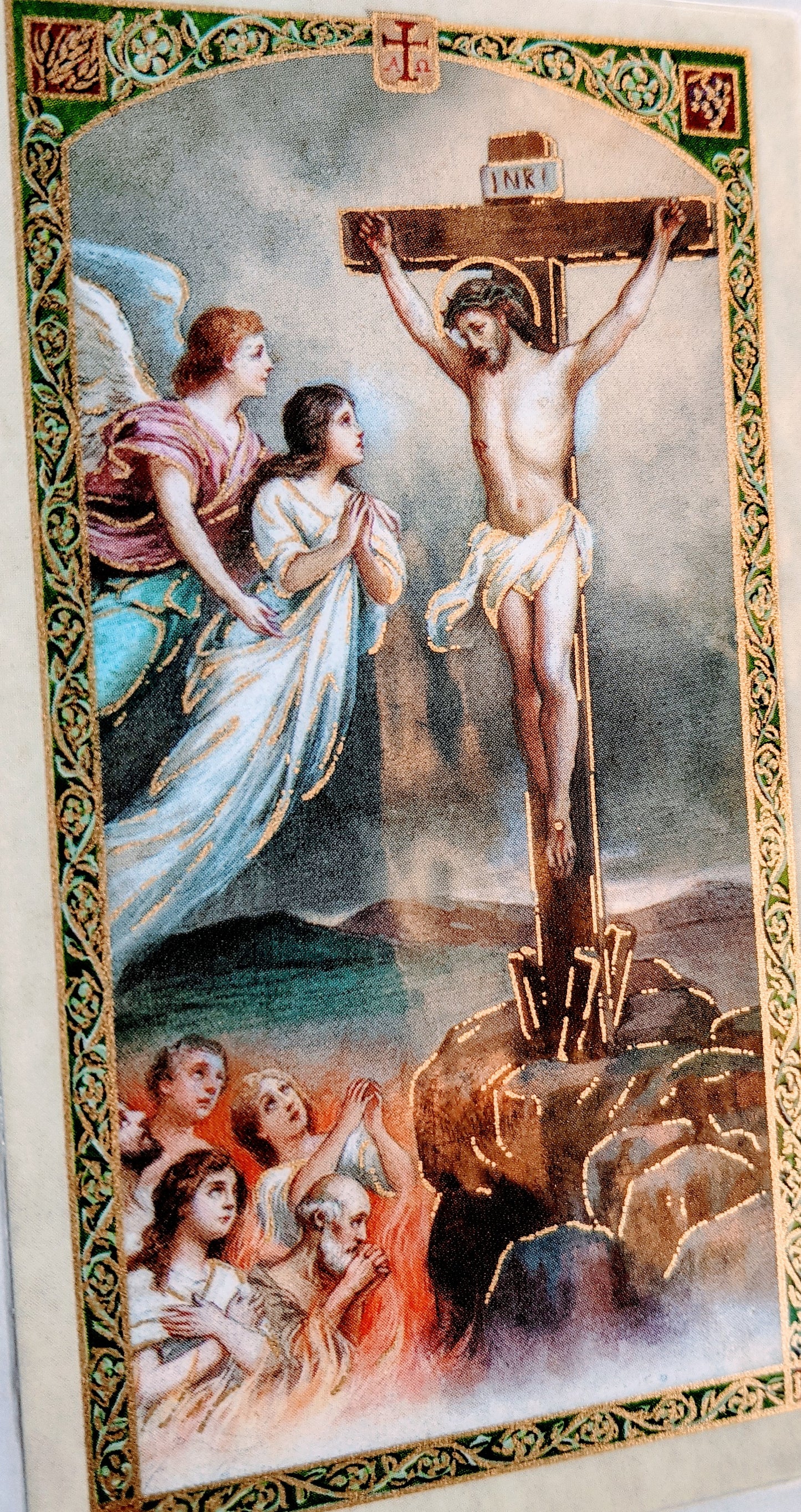 Cristo Crucificado /Crucified Christ - Estampa/Holy card