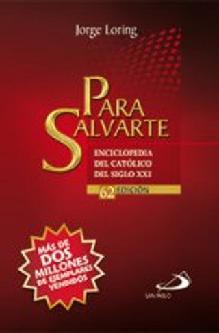  En Santa Maria del Monte, tienda católica,nuestra meta es evangelizar y nuestros productos nos ayudan a hacerlo, por eso te presentamos este libro:"Para salvarte" que es un Compendio de las verdades fundamentales de la religión Católica, una catequesis en donde el autor abarca todos los temas como: Fe,Ciencia,Iglesia,Divorcio,etc... Disfrútalo y ayúdanos a  llevar el mensaje de Cristo.  ¡Se parte de nuestra Misión!  ¡Nuestros productos hablan por sí solos!