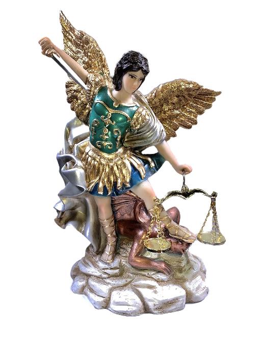 En Santa Maria del Monte nuestra meta es evangelizar y nuestros productos nos ayudan a hacerlo, por eso te presentamos esta imagen "San Miguel Arcángel " que encontrarás en nuestra  sección de "Arte Sacro¨. Disfrútalo y ayúdanos a  llevar el mensaje de Cristo.   Nuestros productos hablan por sí solos.