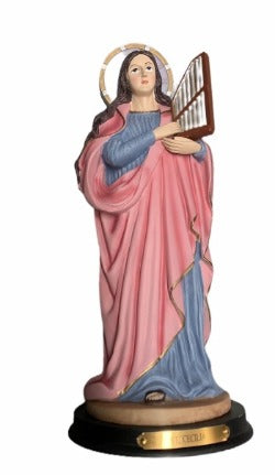 En Santa Maria del Monte nuestra meta es evangelizar y nuestros productos nos ayudan a hacerlo, por eso te presentamos esta imagen "Santa Cecilia " que encontrarás en nuestra  sección de "Arte Sacro¨. Disfrútalo y ayúdanos a  llevar el mensaje de Cristo.   Nuestros productos hablan por s