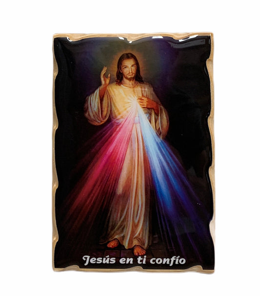 Retablo del Señor de la Misericordia - 6 1/2 x 4 1/2 in