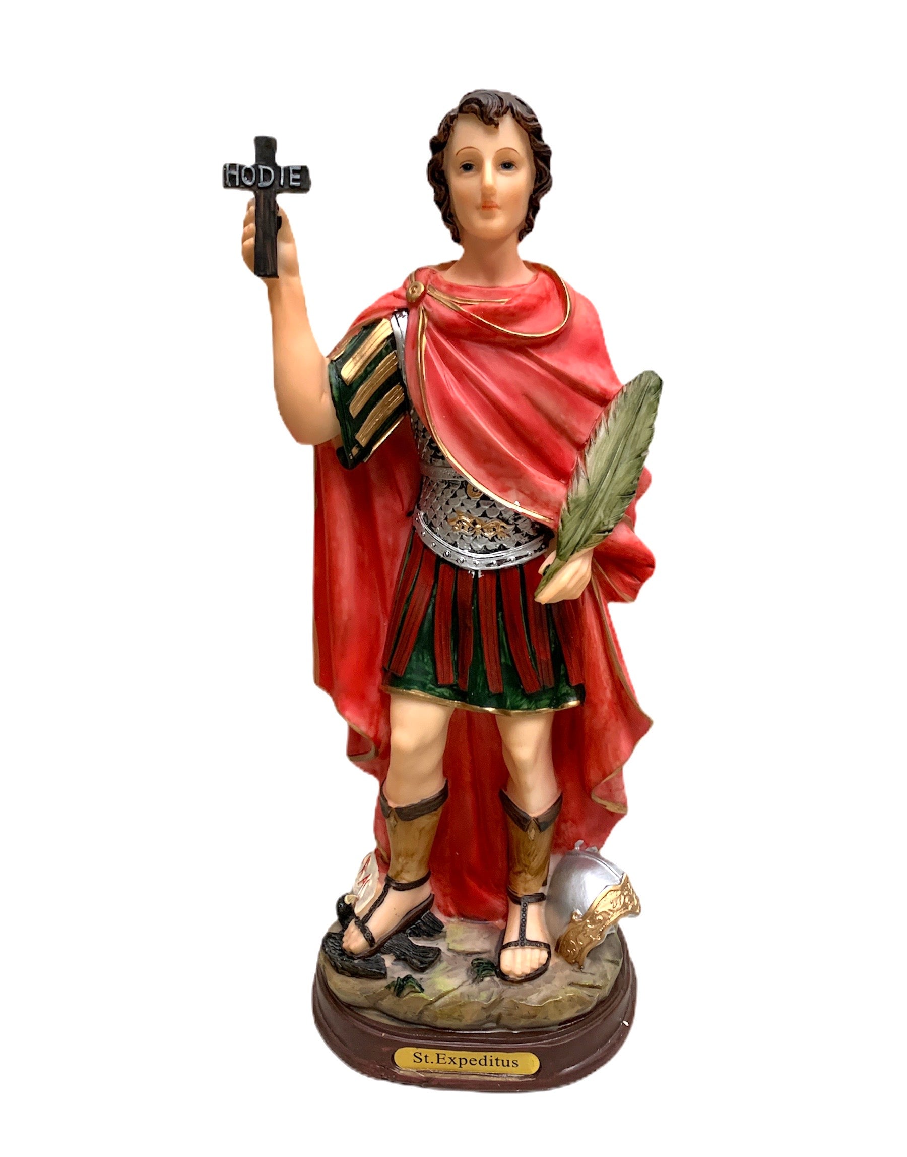 .En Santa Maria del Monte nuestra meta es evangelizar y nuestros productos nos ayudan a hacerlo, por eso te presentamos esta imagen "San Expedito " que encontrarás en nuestra  sección de "Arte Sacro¨. Disfrútalo y ayúdanos a  llevar el mensaje de Cristo.   Nuestros productos hablan por sí 