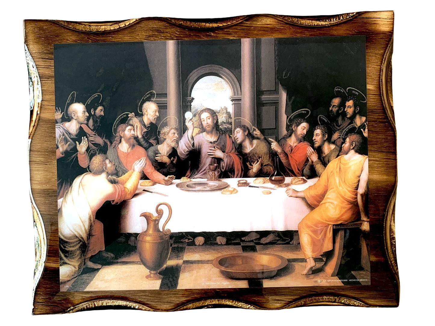 Cuadro liso Última cena 8 x 10