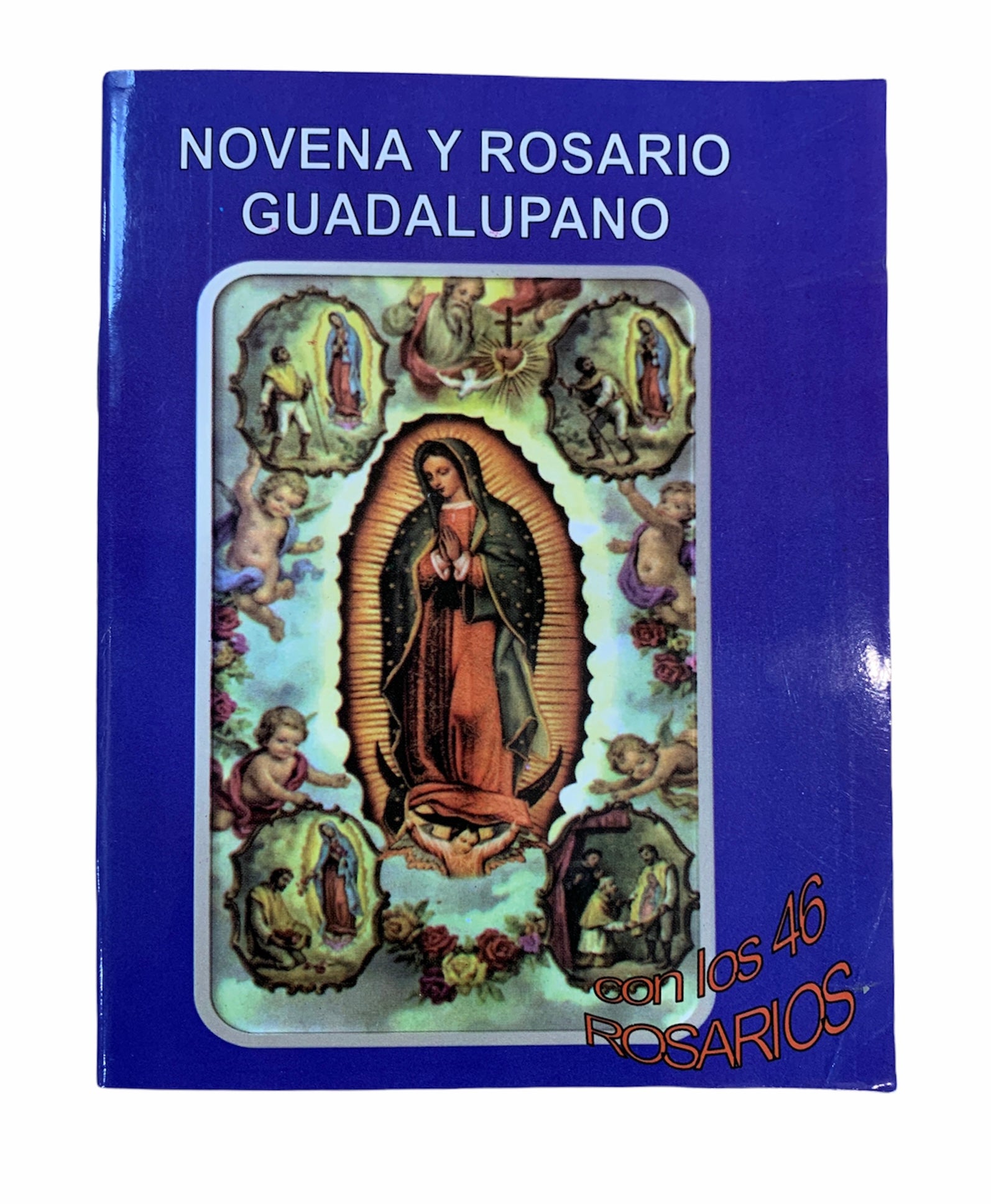 En Santa Maria del Monte, tienda católica,nuestra meta es evangelizar y nuestros productos nos ayudan a hacerlo, por eso te presentamos esta novena: "46 Rosarios a Nuestra Virgen Santísima de Guadalupe",Es un número simbólico para representar el número de estrellas impresas en el manto de la imagen de Guadalupe. La devoción se conserva hasta el día de hoy; como todo encuentro de fe, es una práctica agradable a Dios y por su medio consta que se han alcanzado muchos favores..Se parte de nuestra Misión!