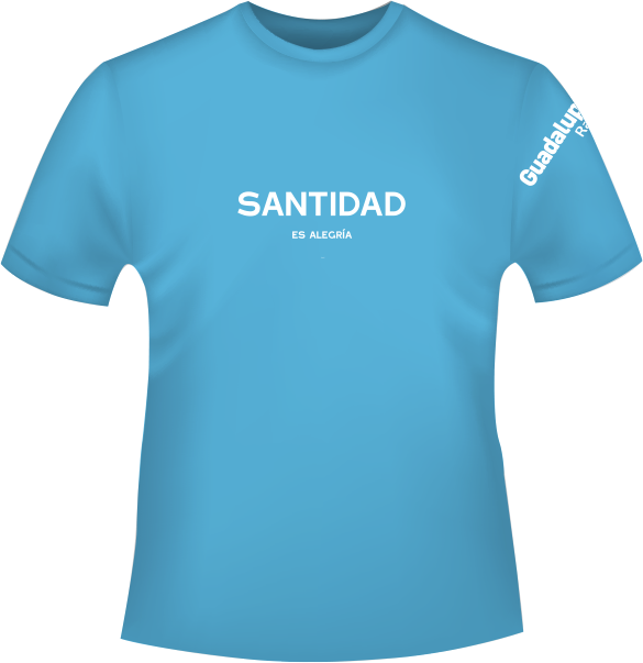 En Santa Maria del Monte nuestra meta es evangelizar y nuestros productos nos ayudan a hacerlo, por eso te presentamos esta camiseta, con logo  Solo Dios basta que la encontrarás en la sección de camisetas .  DisfEn Santa Maria del Monte nuestra meta es evangelizar y nuestros productos nos ayudan a hacerlo, por eso te presentamos esta camiseta, con logo Śantidad es alegría'que la encontrarás en la sección de camisetas .  Disfrútalo y ayúdanos a llevar el mensaje de Cristo