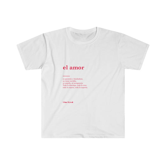 Camiseta- Amor