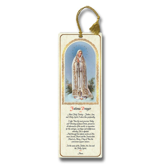 Oración a la Virgen de Fatima - Fatima prayer /Bookmark