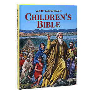 At Santa Maria del Monte, catholic bookstore, our goal is to evangelize and our products help us to do so, that's why we present this illustrated Bible:" New Catholic Children's Bible" that is perfect for middle school children From the Old Testament come the stories of the creation of the world, the call of Abraham, the challenges faced by Moses..The New Testament stories focus mainly on the life of Jesus. Enjoy it and help us carry the message of Christ.Be part of Our Mission!