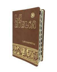 Biblia: La Biblia Latinoamericana grande Imitación de piel con separadores