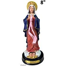 Cerámica: Virgen Desatanudos /Our Lady of Un Knotts