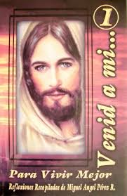En Santa Maria del Monte nuestra meta es evangelizar y nuestros productos nos ayudan a hacerlo, por eso te presentamos este libro Venid a mí 1 de Miguel Ángel Pérez Ramírez.  Disfrútalo y ayúdanos a  llevar el mensaje de Cristo.   Nuestros productos hablan por sí solos