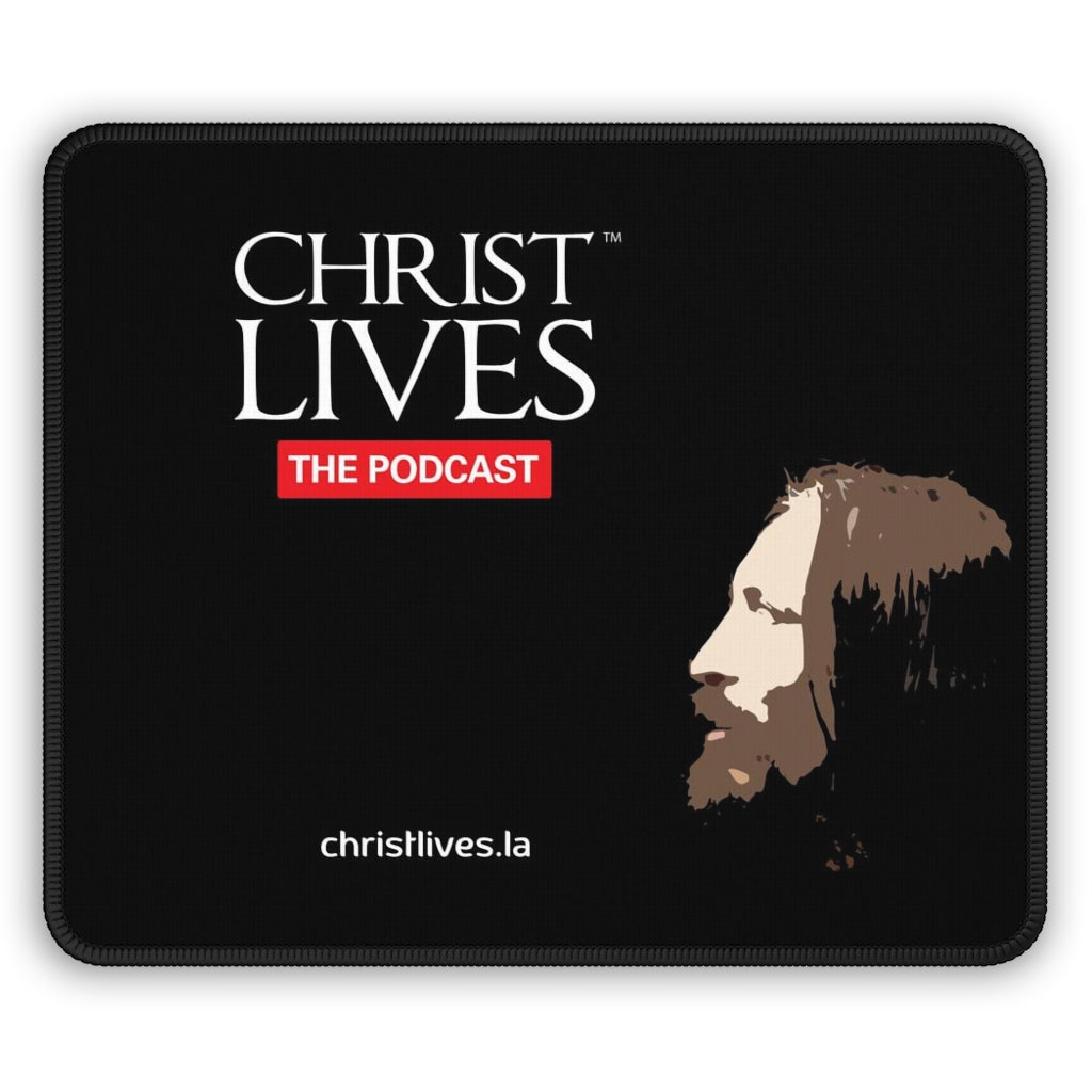 Christ lives mouse pad