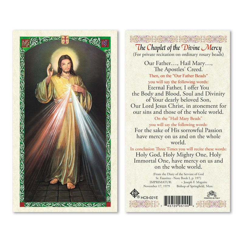 En Santa Maria del Monte nuestra meta es evangelizar y nuestros productos nos ayudan a hacerlo, por eso te presentamos esta estampita de Divine Mercy en nuestra sección  de oraciones, novenas y devociones. Disfrútala y ayúdanos a  llevar el mensaje de Cristo. 
