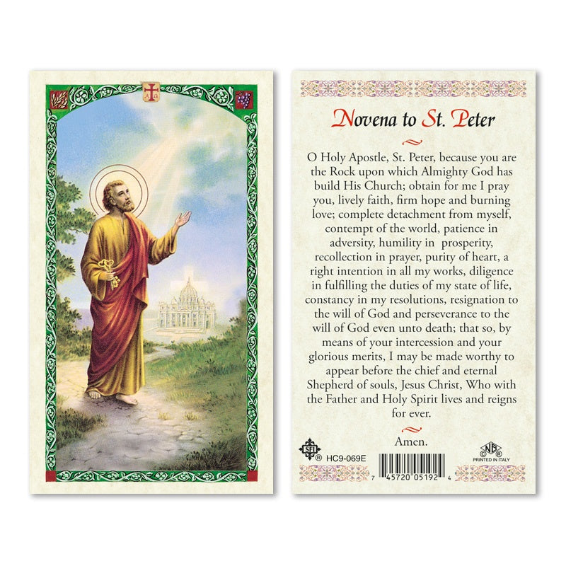 San Pedro/ San Peter - Estampa/Holy card