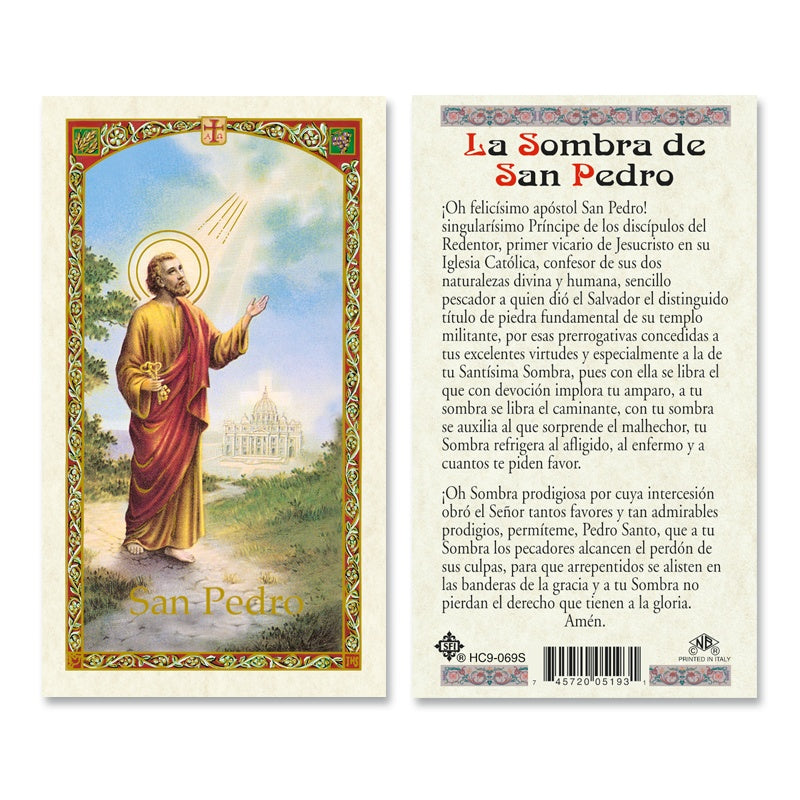 San Pedro/ San Peter - Estampa/Holy card