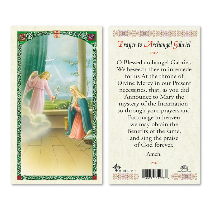 En Santa Maria del Monte nuestra meta es evangelizar y nuestros productos nos ayudan a hacerlo, por eso te presentamos esta estampita de La Anunciación en nuestra sección  de oraciones, novenas y devociones. Disfrútala y ayúdanos a  llevar el mensaje de Cristo.  Nuestros productos hablan por sí solos