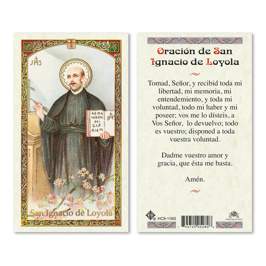 En Santa Maria del Monte nuestra meta es evangelizar y nuestros productos nos ayudan a hacerlo, por eso te presentamos esta estampita de San Ignacio de Loyola en nuestra sección  de oraciones, novenas y devociones. Disfrútala y ayúdanos a  llevar el mensaje de Cristo. 