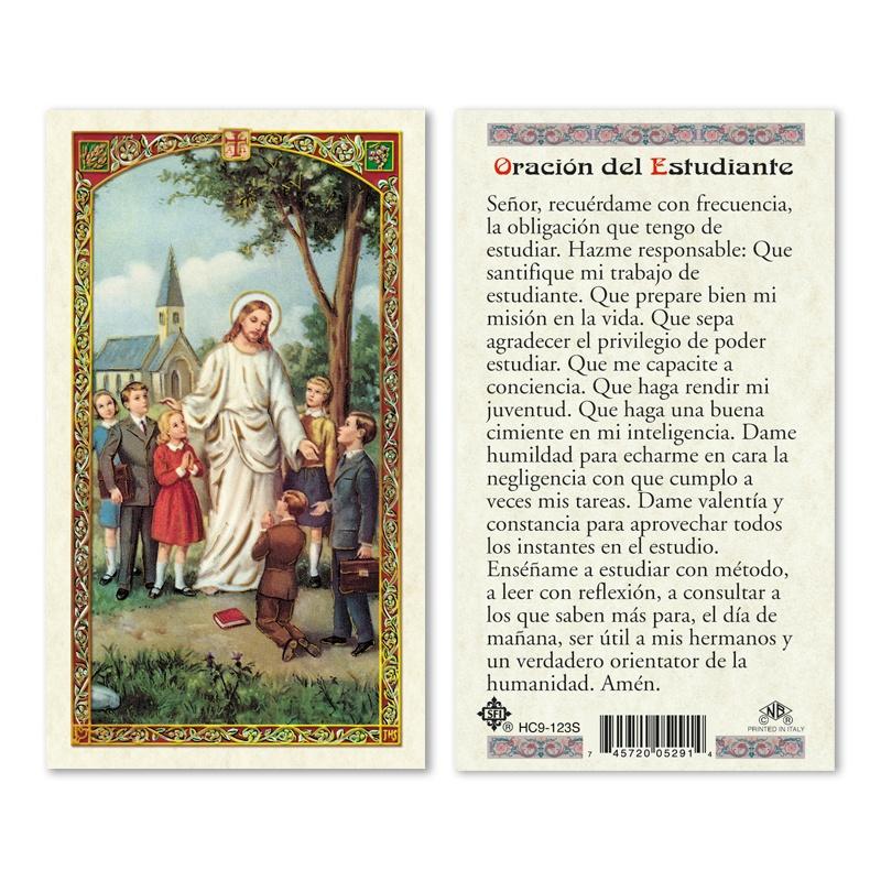 Jesus con los niños/with children - Estampa/Holy card