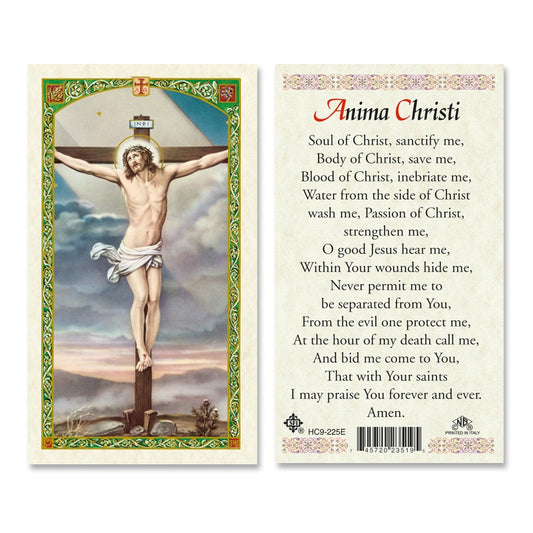 In Santa María del Monte, our goal is to evangelize and our products help us to do so, that is why we present you the the Crucified Christ Holy card. Find it in our Oraciones, novenas y devociones section and help us carry the message of Christ.  Our products speak for themselves