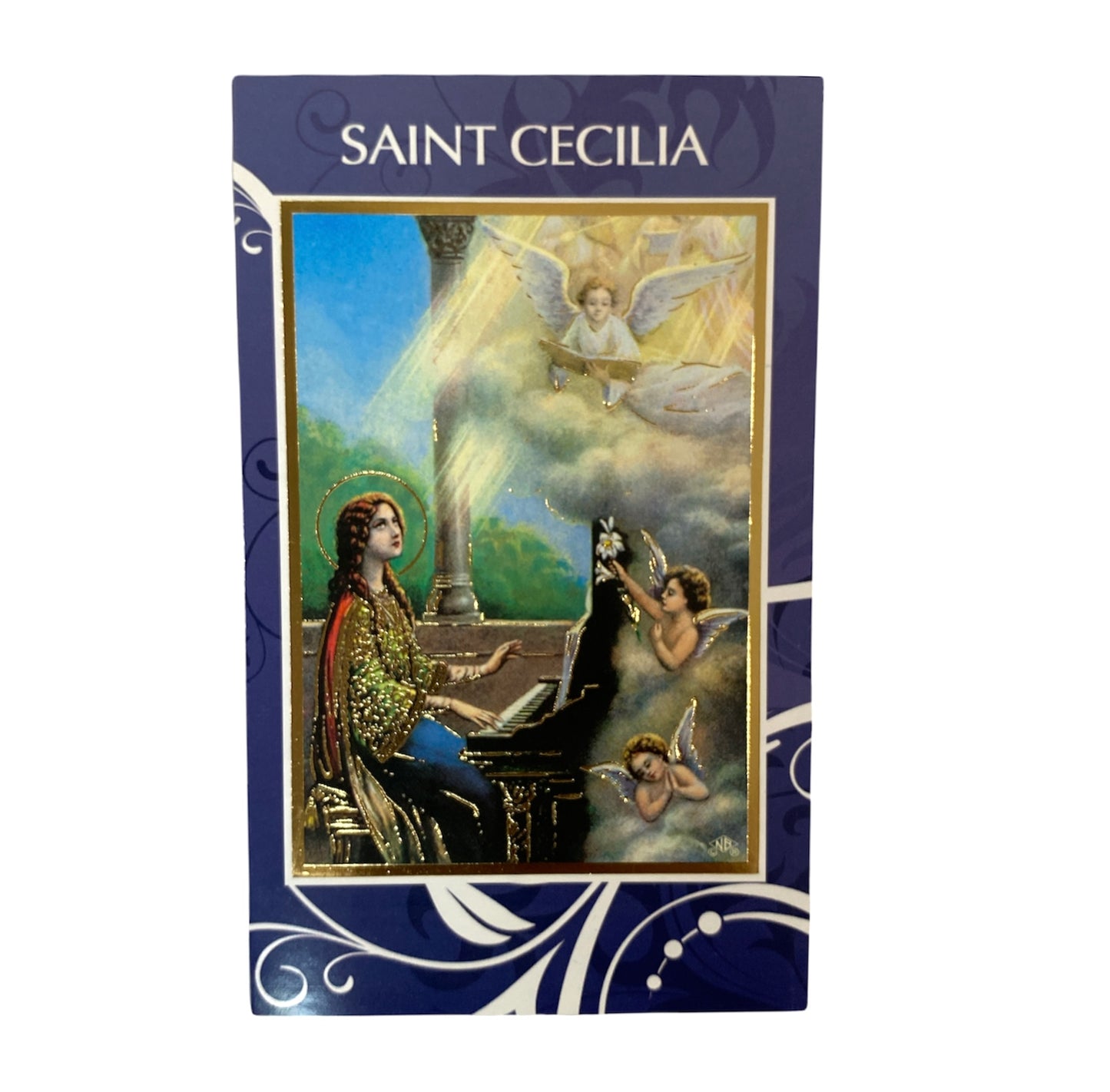 Estampa Saint Cecilia