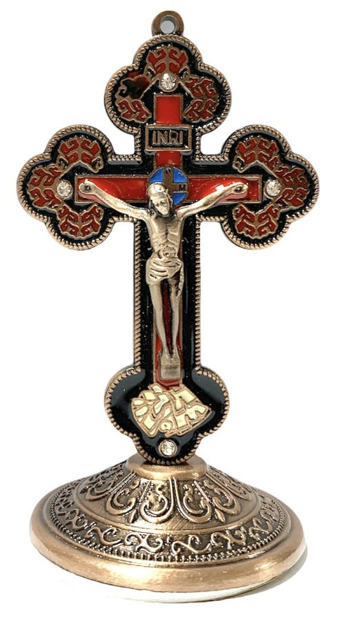 Crucifijo de Jesus en artesanía