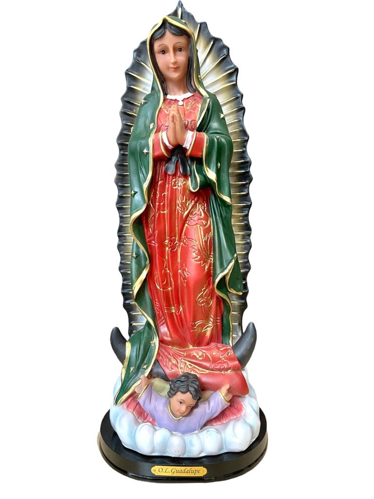 Cerámica: Virgen de Guadalupe