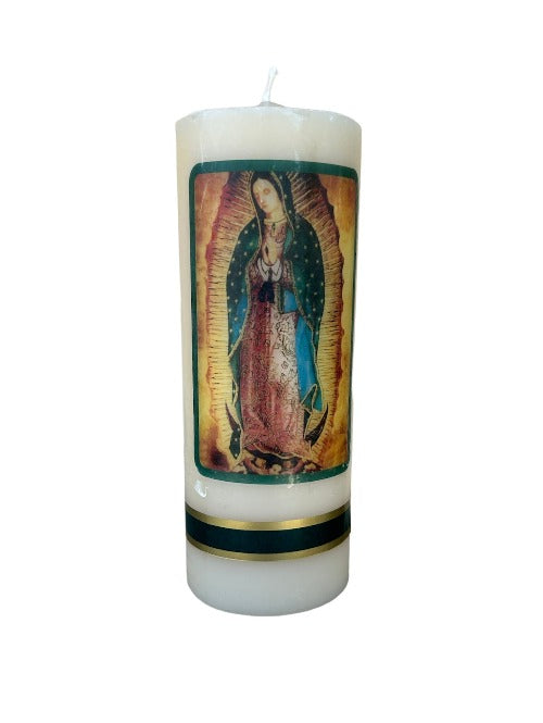 Cirio Virgen de Guadalupe grande