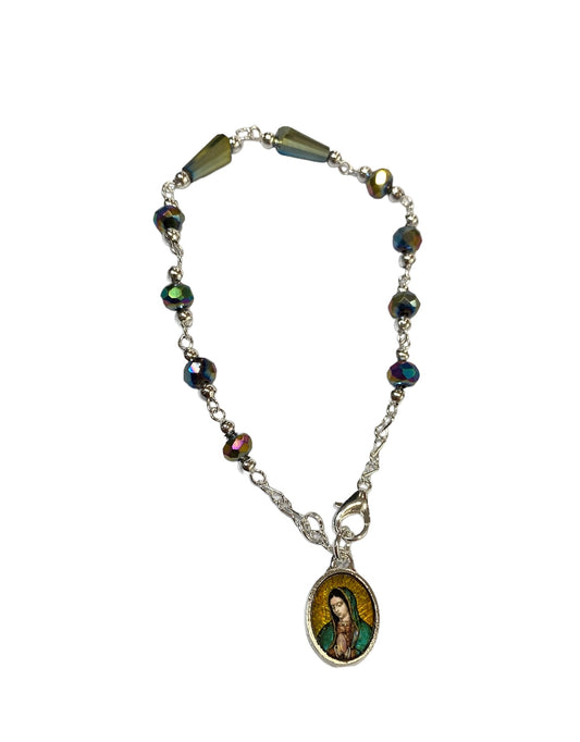 Pulsera Cristal piedras arcoiris