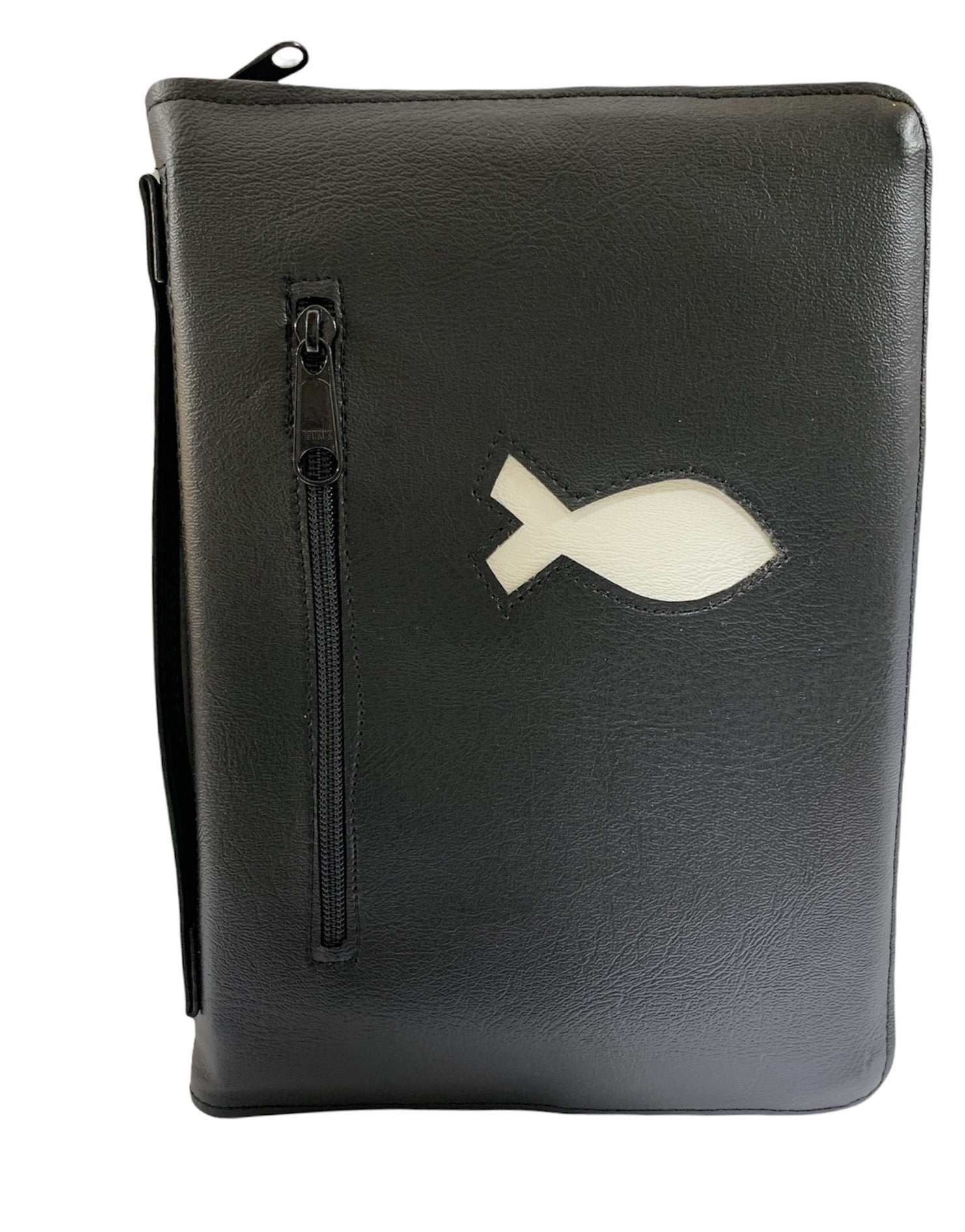  En Santa Maria del Monte, tienda católica, nuestra meta es evangelizar y nuestros productos nos ayudan a hacerlo y la mejor manera para cuidar nuestra Biblia grande es con la funda de vinyl, que cuenta con asa y cierre para otorgarle una mayor protección y puedas llevarla a todos lados siempre segura y fácil..Disfrútalo y ayúdanos a  llevar el mensaje de Cristo.Se parte de Nuestra Misión!  ¡Nuestros productos hablan por sí solos!