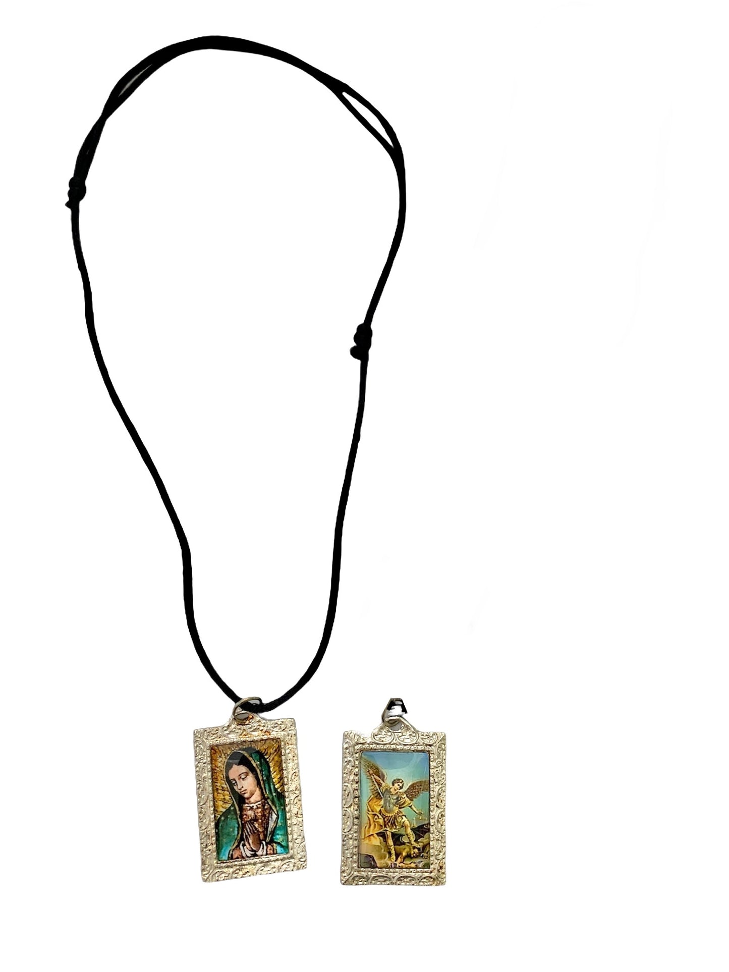 Medalla Virgen de Guadalupe o San Miguel