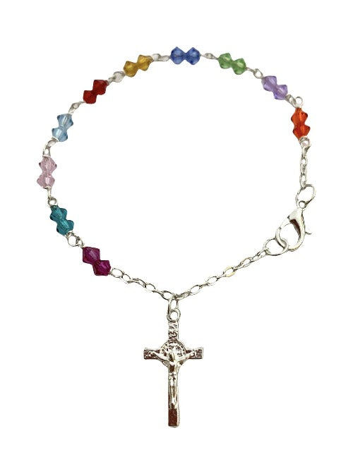 Pulseras con piedras cristalinas