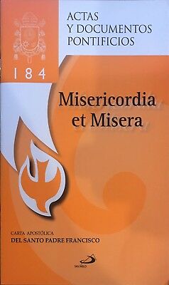 Libro: Misericordia et Misera #184 - Santo Pontífice Francisco