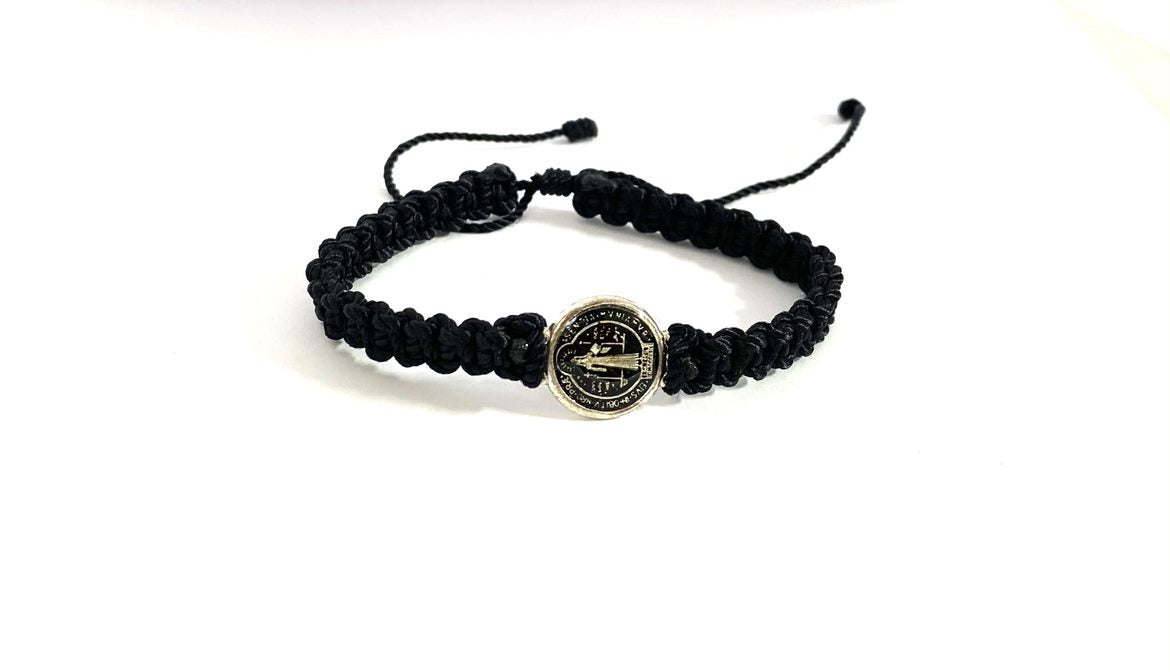 Pulseras con Medalla pequeña de San Benito
