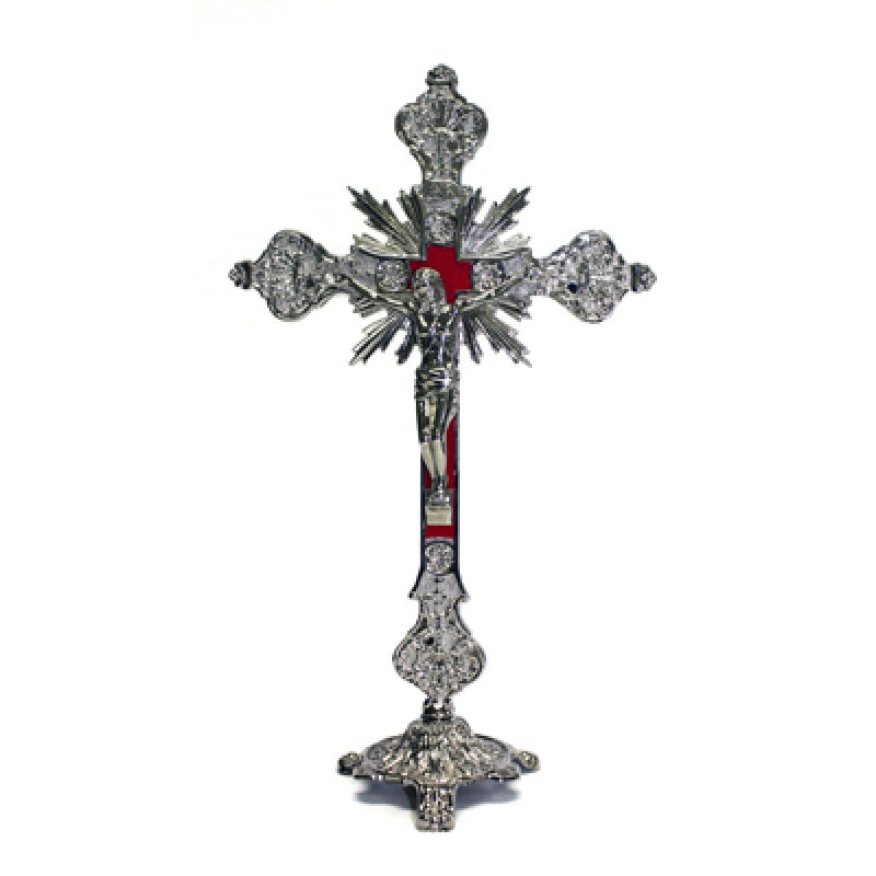 Crucifijo metal - Rayos
