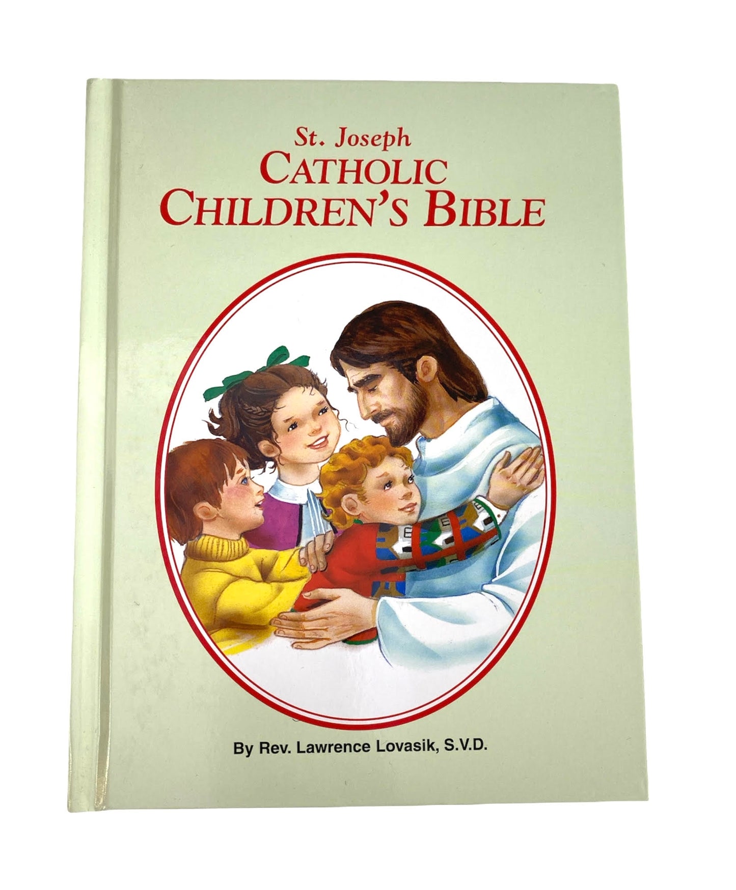﻿In Santa María del Monte, catholic bookstore,our goal is to evangelize and our products help us to do so, this is why we present you this hand book,over forty Bible stories , vividly retold for children.A perfect book for introducing very young children to the Bible.Find it in our books section and help us carry the message of Christ.Be part of Our Mission! ¡Our products speak for themselves! 
