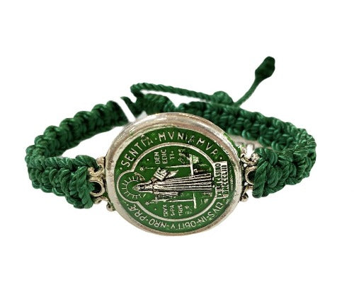 Pulseras con Medalla de San Benito
